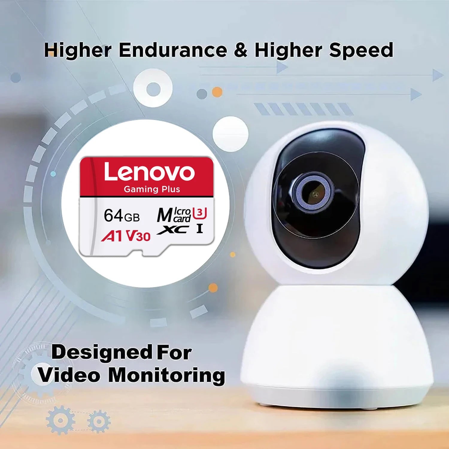 Lenovo SD Card 1TB High Speed Micro SD Card for Nintendo Switch 512GB 256GB 128GB U3 V30 Stable Performance SD Memory Card