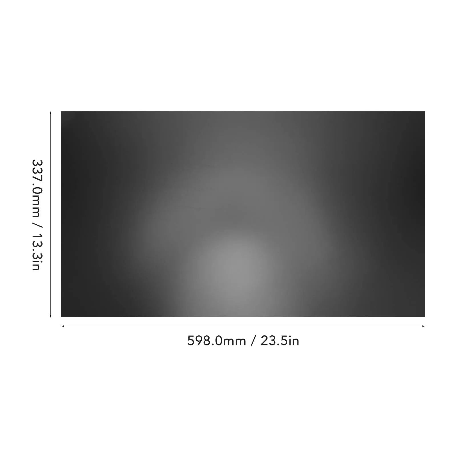 Universal Computer 16:9 Screen Protector 27in Anti Peeping Anti Glare Eye Protection Double Side Desktop Private Screen for PC