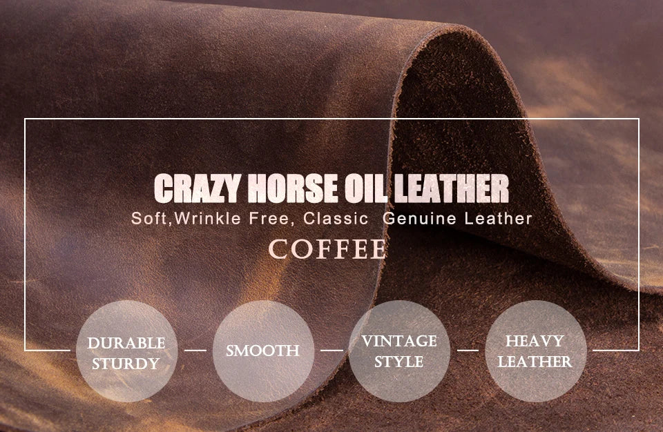 CONTACT'S Genuine Leather Business Bags for Men High Quality Briefcase Office Bag Male Tote Laptop Bags Portfolio Bag Document