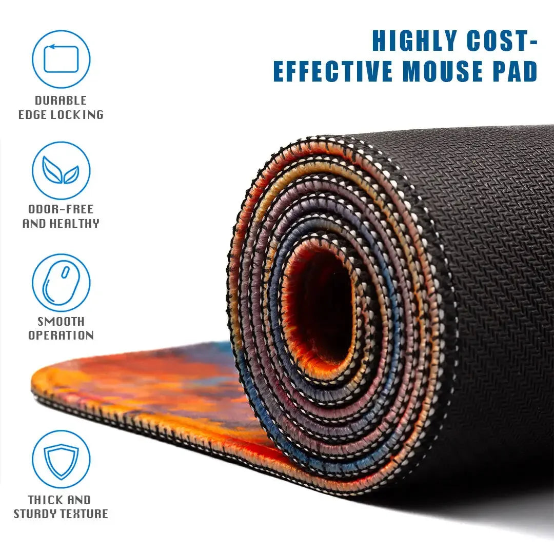 Custom Photo Mouse Pad | Any Size Rubber Desk Pad | Non-slip Gaming Pad | Max 210x110cm | Contact Us for Quote