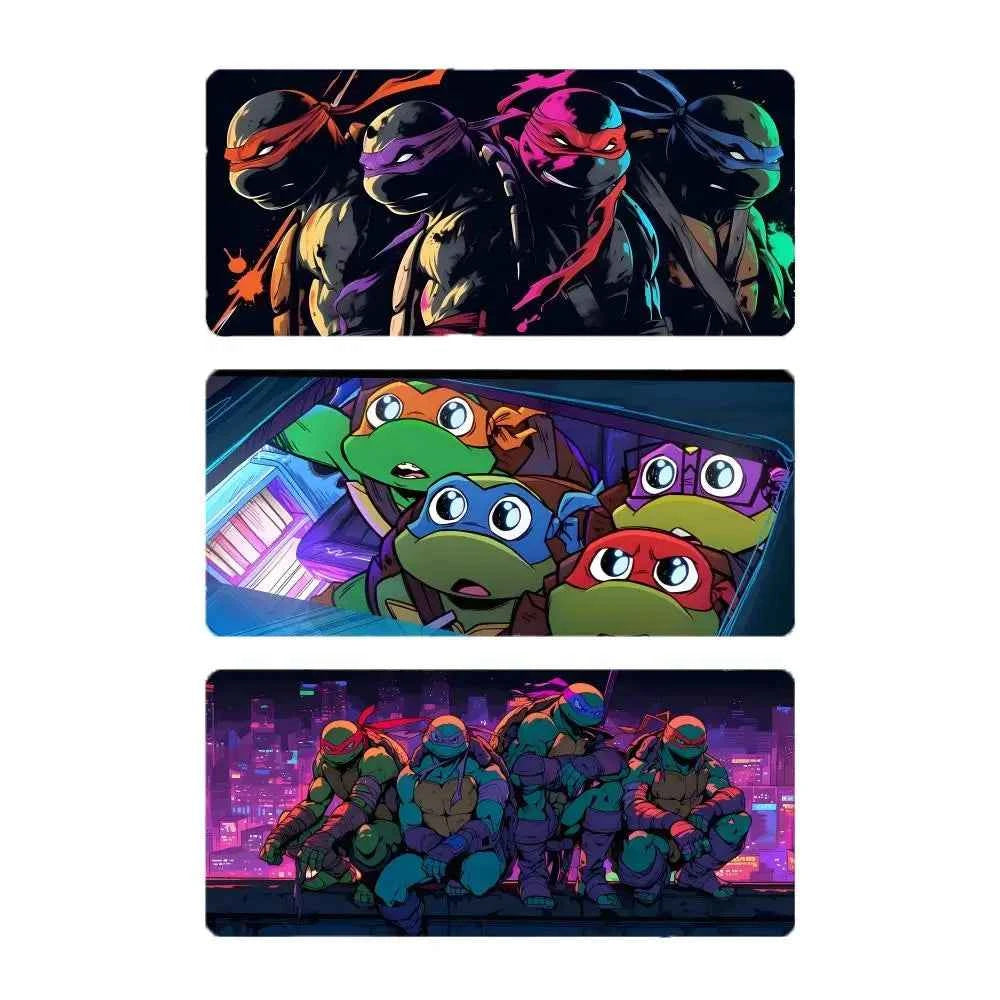 anime classic Teenage M-Mutant N-Ninja Turtles TMNT Mouse Pad Mousepad Large Gaming LockEdge Thickened PC Table Desk Mat