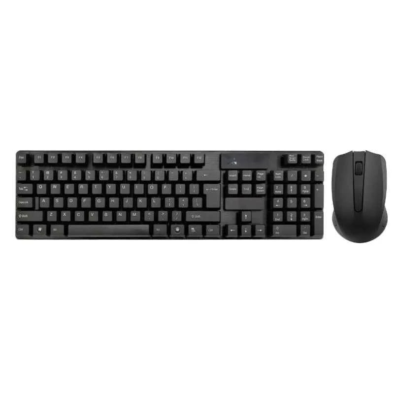 2.4G Wireless Keyboard Mouse Set, 104 Keys Keyboard and Mouse Combo, 2.4G Wireless Mouse For Laptop PC