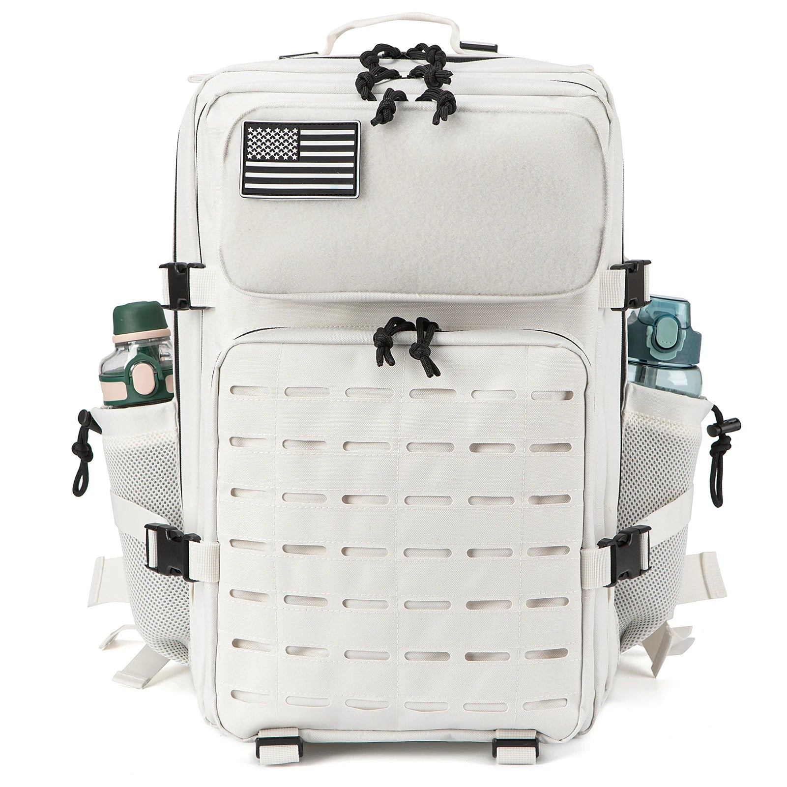 45L Tactical Backpack survival Bag Hunting MOLLE Backpack GYM For Men EDC Outdoor Hiking Rucksack Witch Bottle Holder