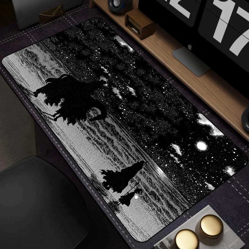Guts sword in berserk Mouse Mat Berserk Guts Gamer Gaming Mouse Pad Computer Keyboard Accessories Laptop Mousepad Speed Deskmat