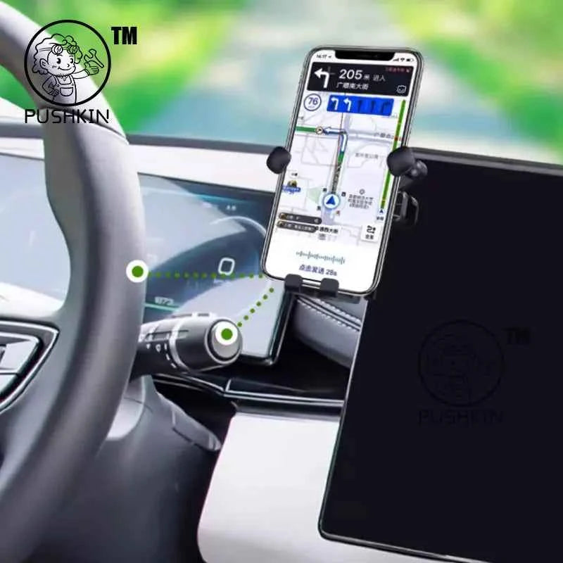 For BYD Seal 6 C6 DMI Touring 2025 2026 Car Styling Mobile Phone Holder Screen Mount Gravity Bracket Stand Modified Accessories
