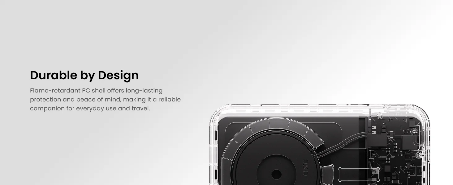 SHARGE Qi 2.2 25W Power Bank Wireless Fast Charge 10000mAh Type C Cable for MagSafe Portable Charger External Battery