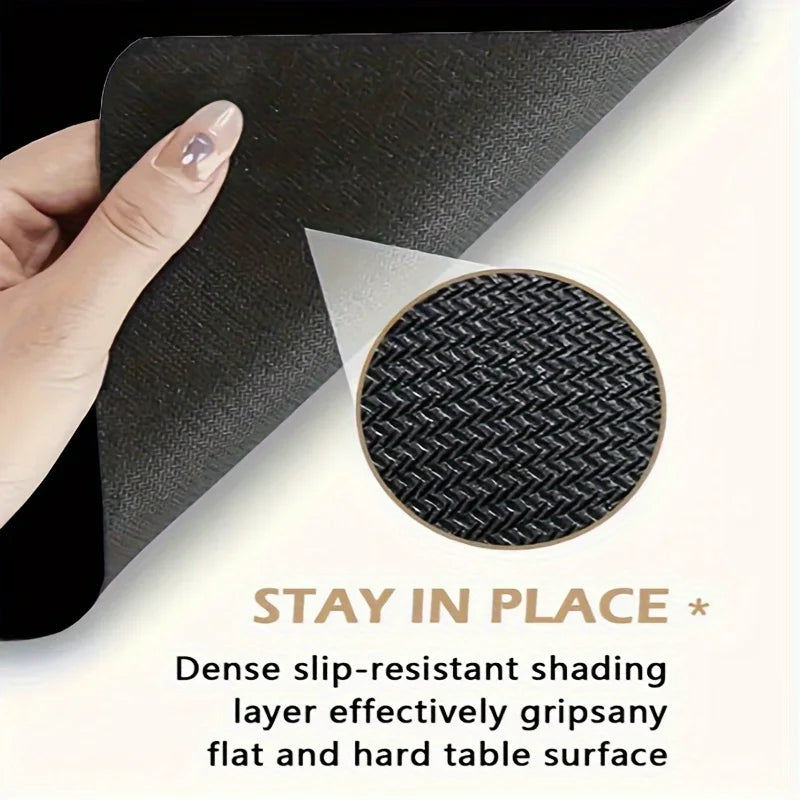Charming Oversized Purple Card Moon and Stars Gaming Mouse Pads, Anti-slip Durable Table Pad, Suitable for Gamers and Office Use