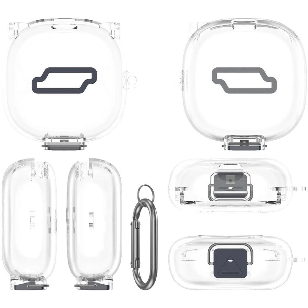 Shockproof Protective Case For-SHOKZ Open Fit 2+/T921 Wireless Earphone For TPU Hard Shell Headphone Replace Accessories