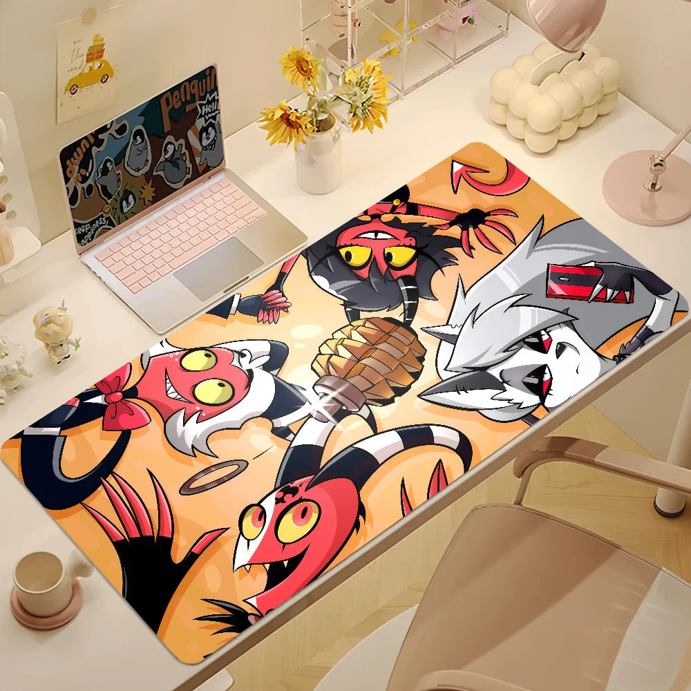 Mouse H-Helluva Pad Anti-fray B-Boss Home Custom Ergonomic Office Rubber Cartoon Large Desk Funny Mat Keyboard PC Non-slip