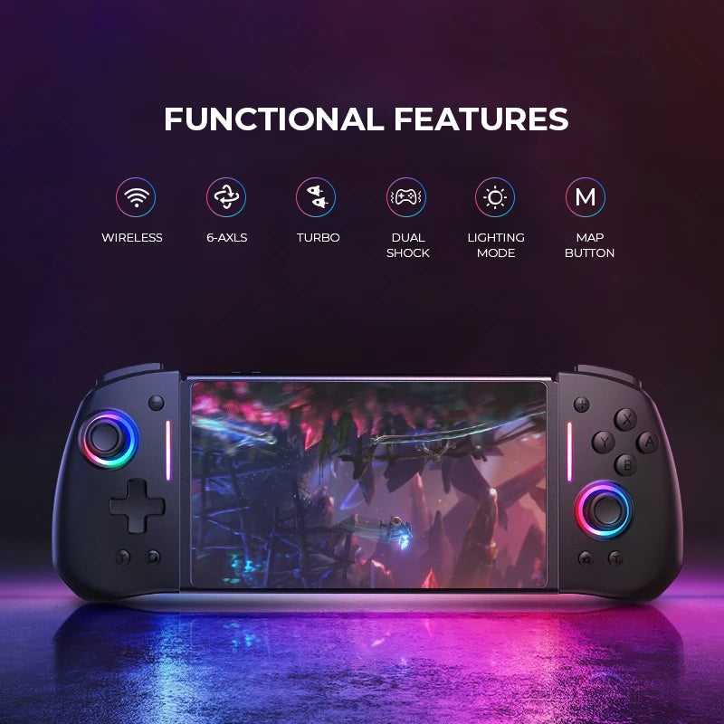 NYXI Hyperion Wireless Game for Switch 2 Black