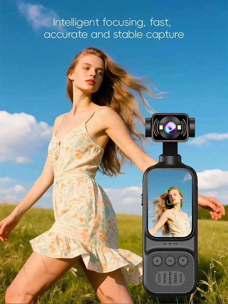 Portable Multifunctional Pocket Camera With High-definition Anti Shake Vlog Outdoor Handheld Sports Camera And Wifi Recorder New