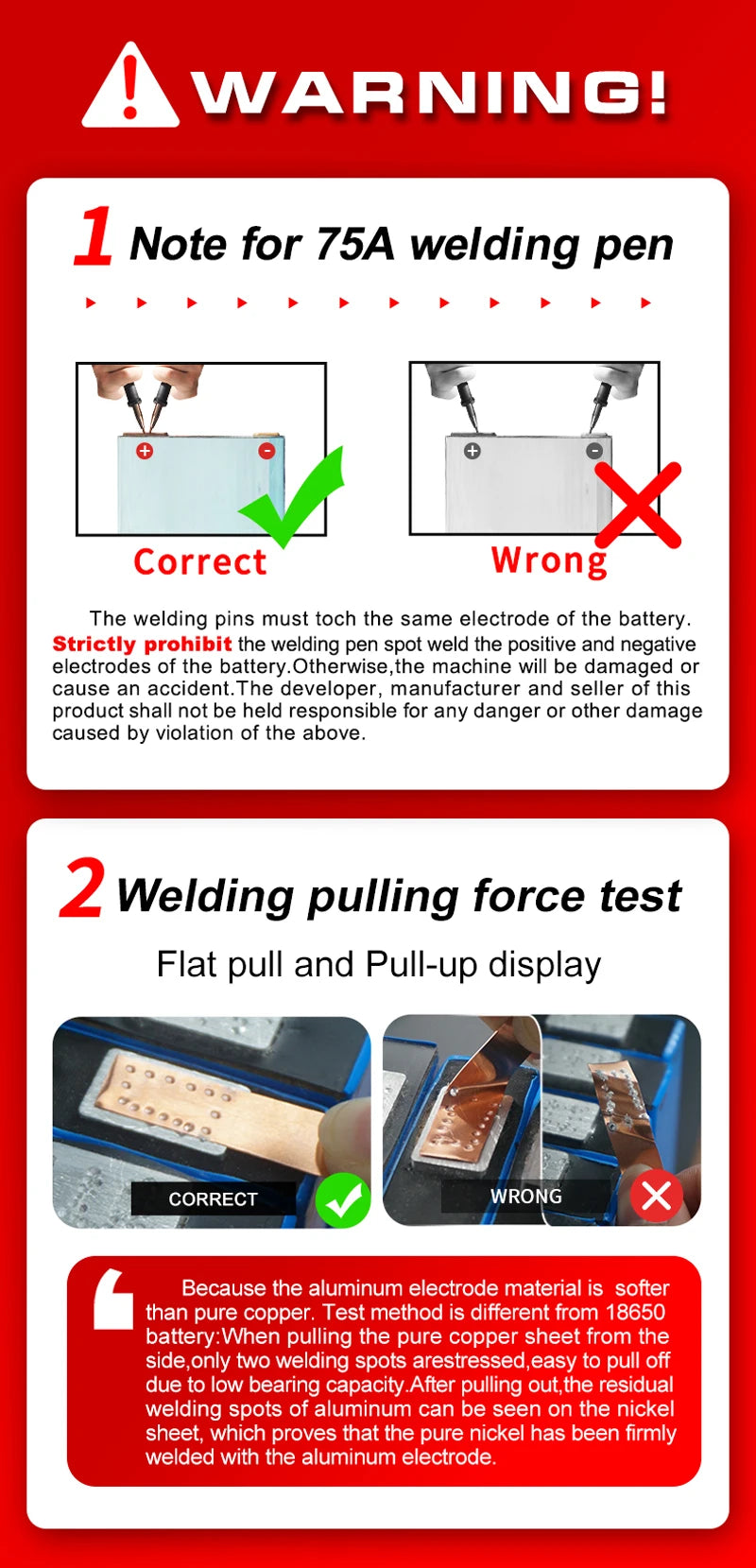 Heltec 21KW 36KW 42KW Capacitor Storage Battery Spot Welding Machine/Portable Small Spot Welder LED Display 0.5mm Thickness