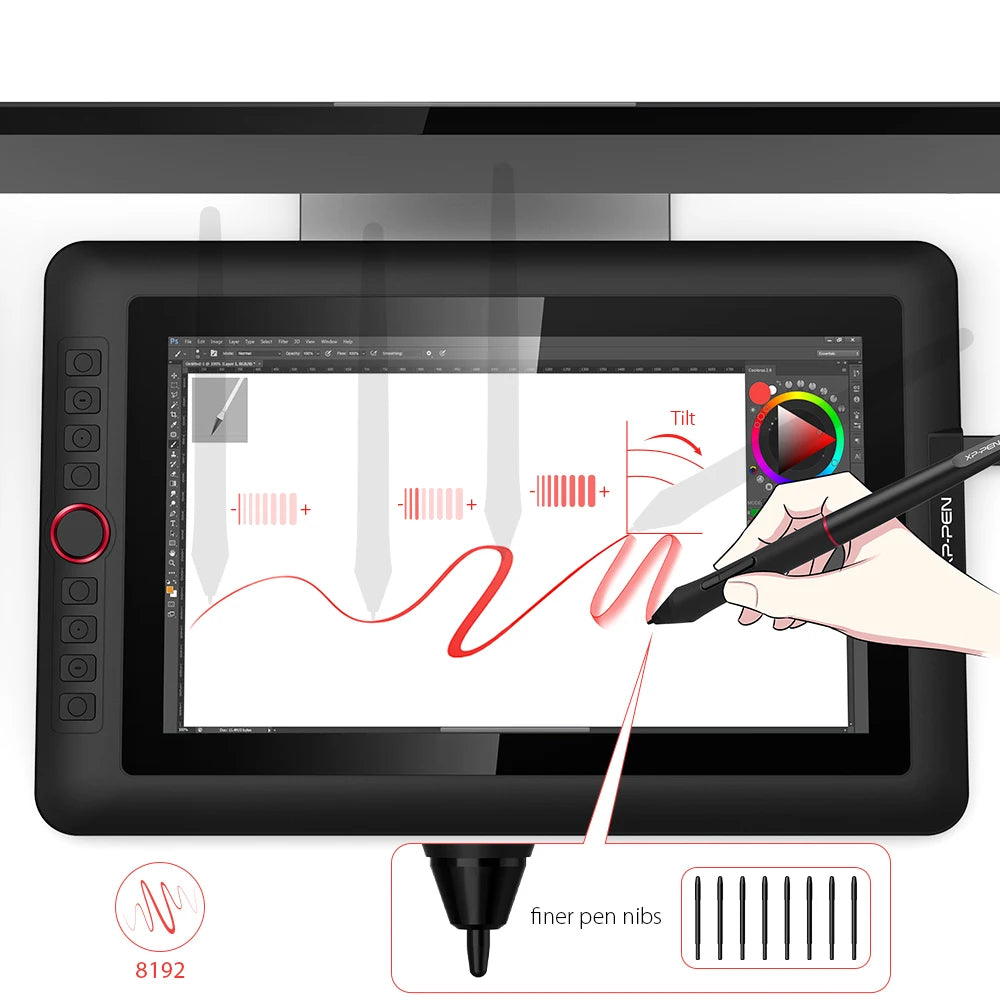 XPPen Artist 13.3 Pro V2 Graphics Tablet Drawing Monitor 13.3