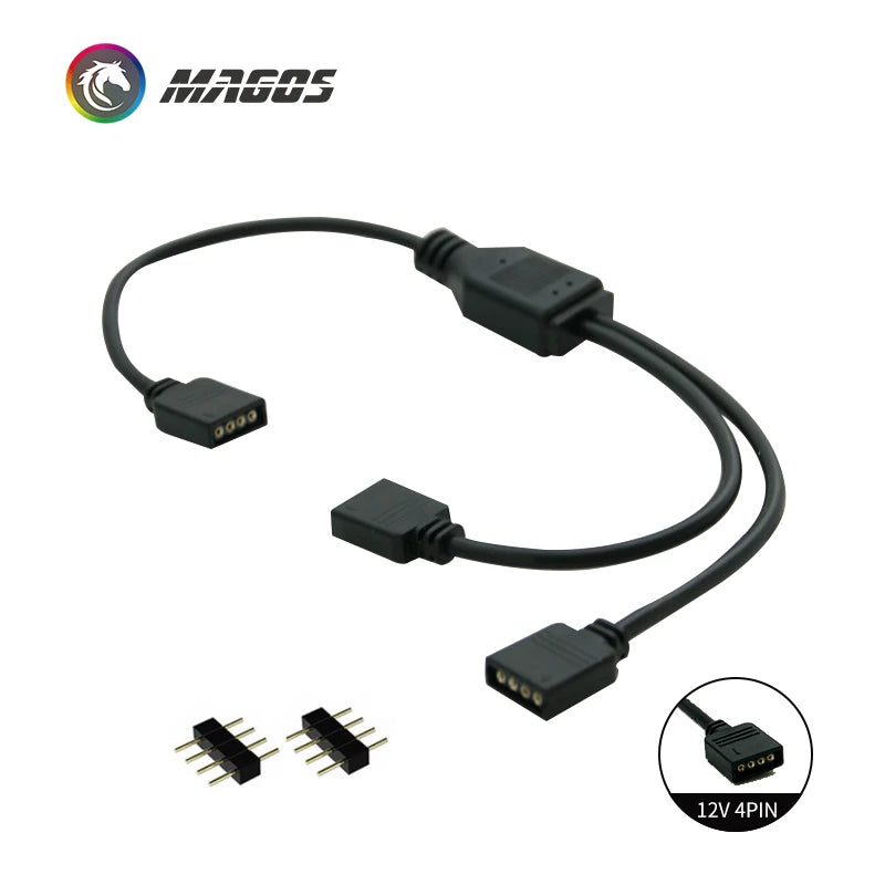 SYNC Motherboard Cable RGB Splitter 12V 4Pin 5V 3Pin Header Addressable RGB Hub Transfer Extension Cable For ASUS GIGABYTE MSI