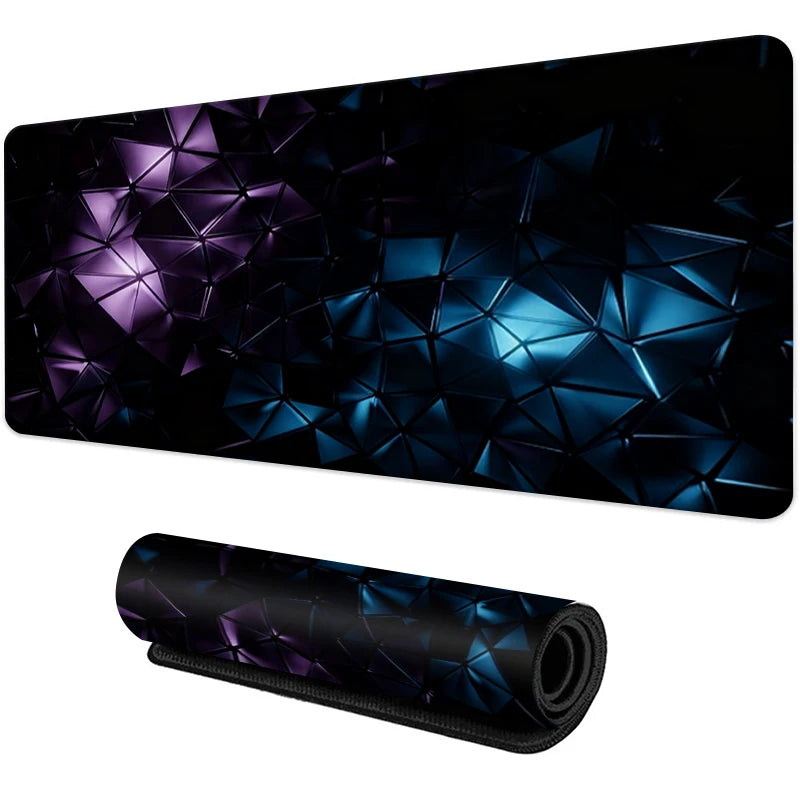 New Cool Geometric Pattern 3D Mouse Pad Computer Laptop Mouse Pad Office Large Gaming Mousepad Rubber Bottom Non-Slip Desk Mat