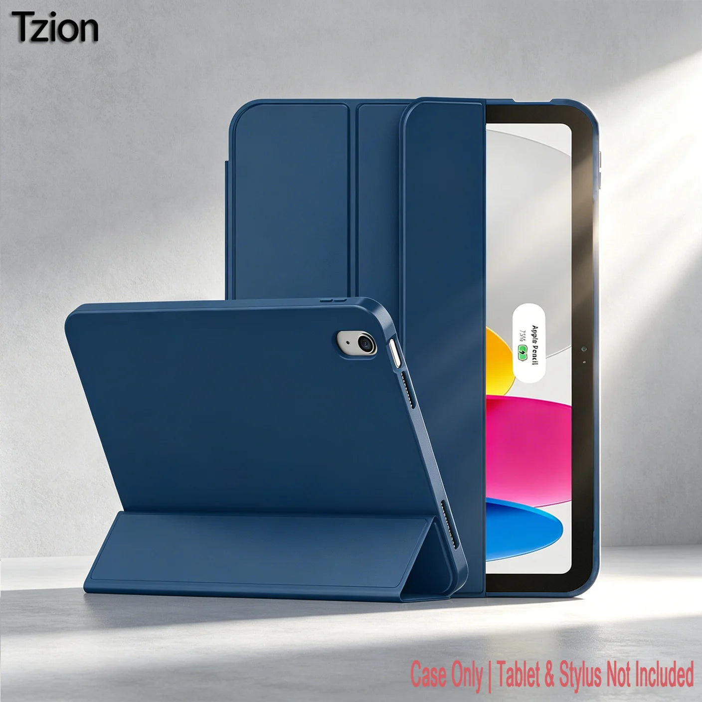 Case for iPad 10th Gen 2022/(A16) 11th Gen 2025, Trifold Stand Smart Cover for iPad 10.9/11 inch,Soft TPU Back, Auto Wake/Sleep