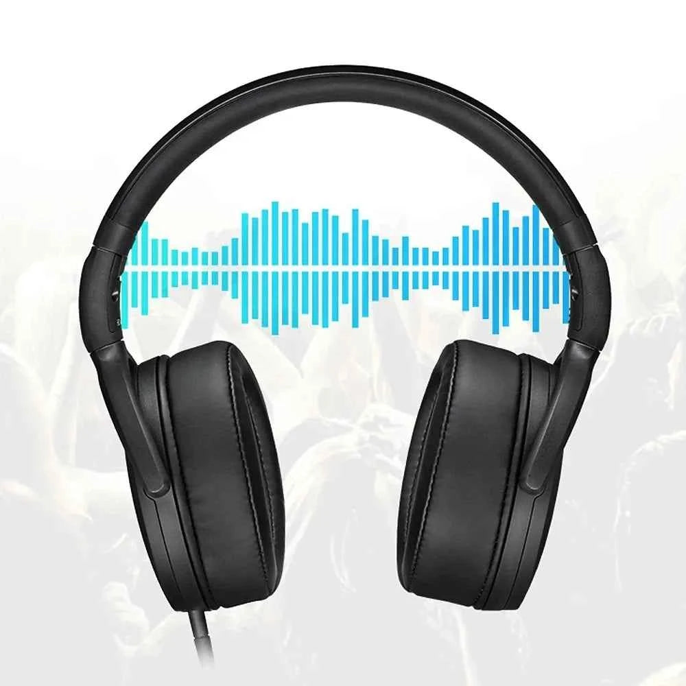 Sennheiser HD400S Headphones Head Mounted Wired with Microphone  Esports Games Closed Ear Pack Low Bass Noise Reduction