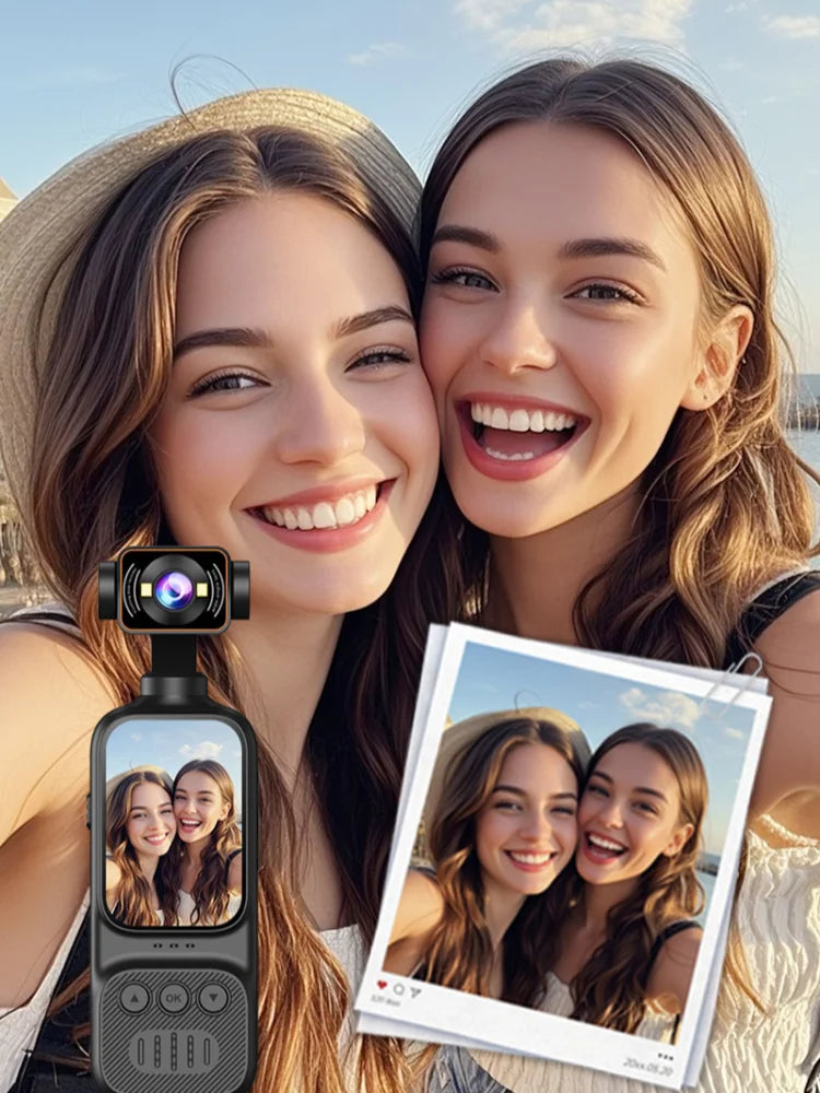Portable Multifunctional Pocket Camera With High-definition Anti Shake Vlog Outdoor Handheld Sports Camera And Wifi Recorder New