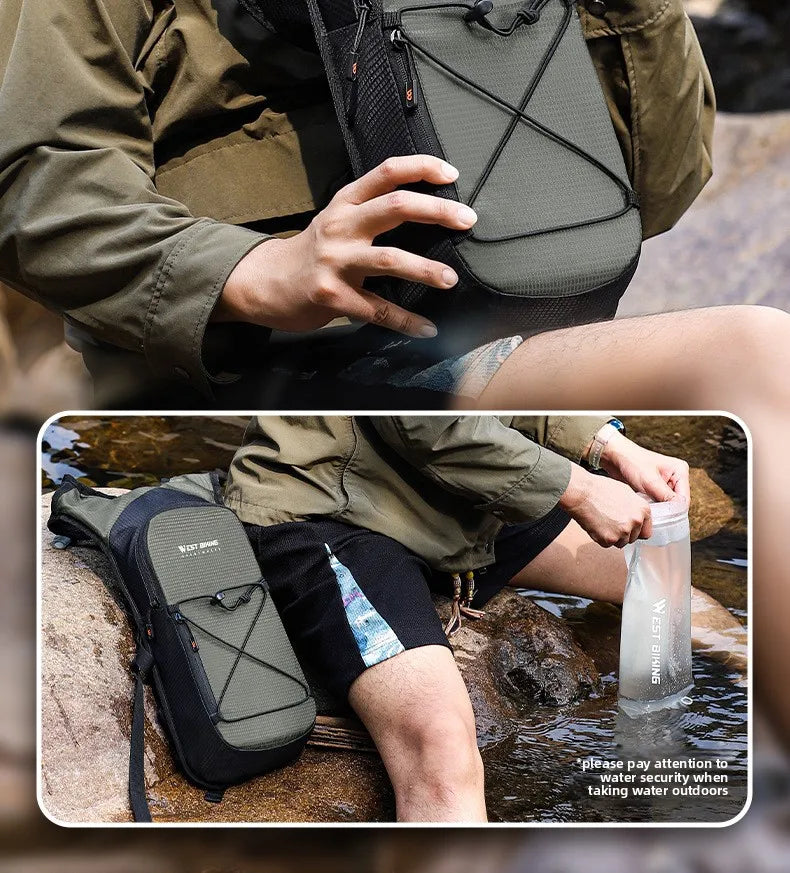 Cycling Backpack Hydration Bladder Compatible Lightweight Bicycle Sports Bag Outdoor Hiking Travel Portable