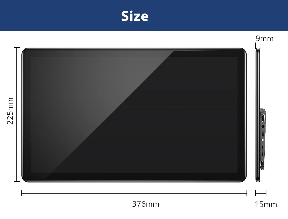 New UPERFECT y Portable Monitor With FHD 1080P Touch Screen Second Display For Laptop PC XBOX PS4 Samgsung DEX HUAWEI USB 3.1