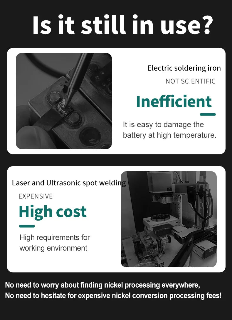 Heltec 21KW 36KW 42KW Capacitor Storage Battery Spot Welding Machine/Portable Small Spot Welder LED Display 0.5mm Thickness