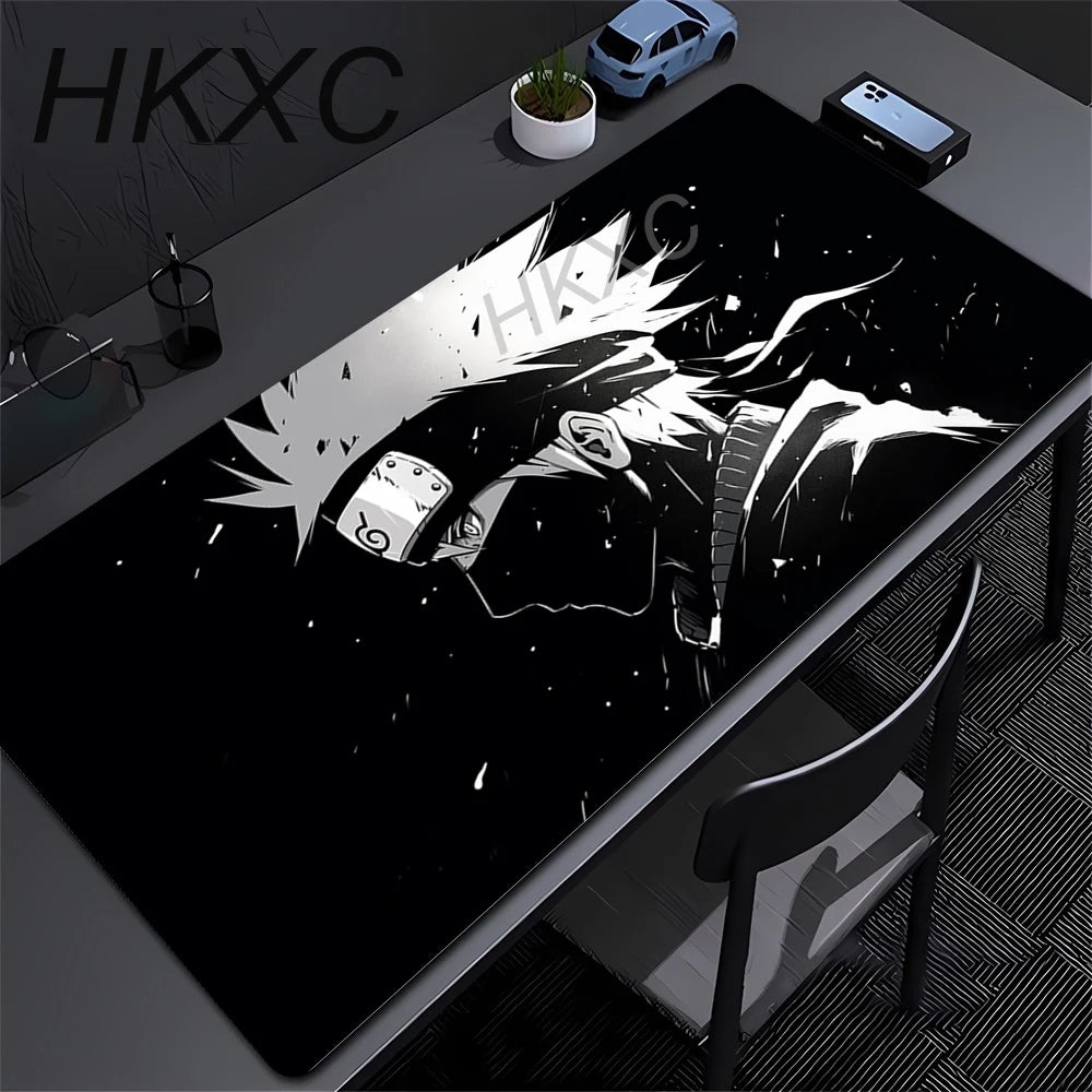 Anime N-naruto Itachi Uchiha Mouse Pad Gabinete Gamer Computer Big Deskmat Keyboard Gaming Accessories Mousepad Anti-slip Carpet