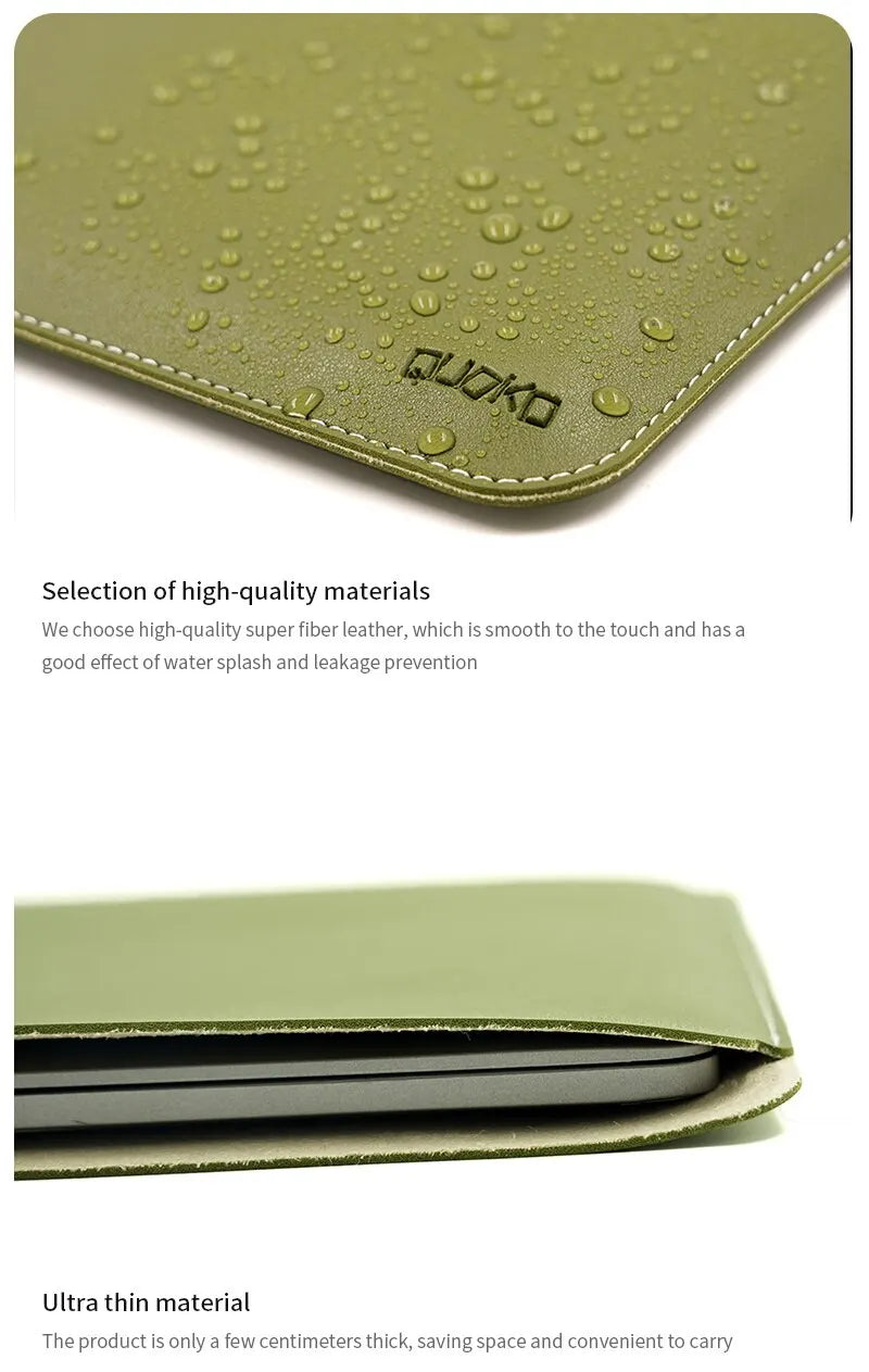 Ultra Thin Super Slim 13 Inch Laptop Bag Case Sleeve For M1 M2 MacBook Pro Retina Air 13.3 13.6 For HP Surface Pro Dell