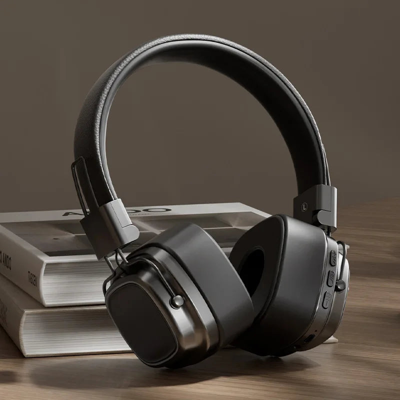 2025 New 5.3 Foldable Wireless Bluetooth Headsets Headset Gamer Choice Retro Over Ear Headphones DJ Stereo Sounds Bluetooth