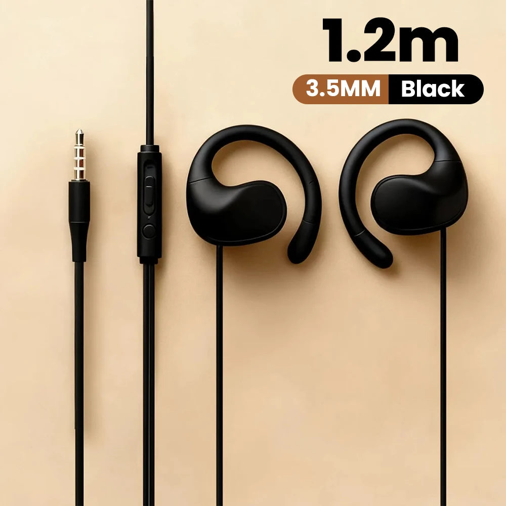Type C Wired Over-Ear Headphones With Microphone for Music 3.5mm Digital Audio Headphones Not In-ear Type