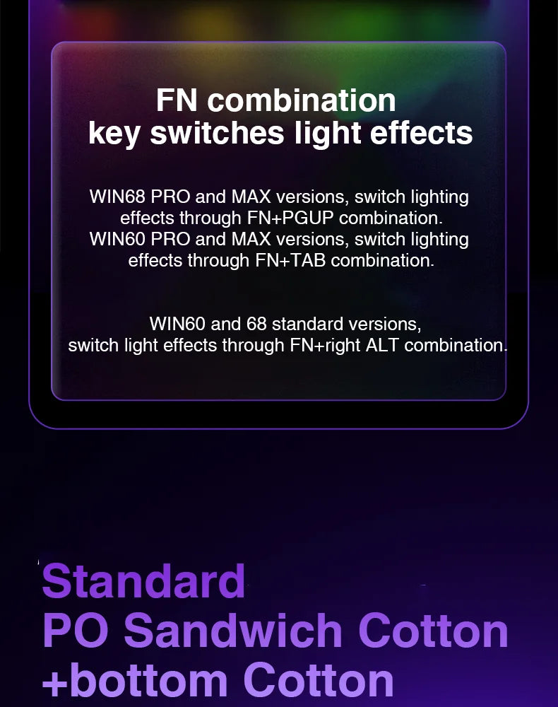 AULA WIN68 HE Esports Magnetic Switch Keyboard Rapid Trigger 8K Return RGB Hotswap 60% 68% Custom Game Keyboard
