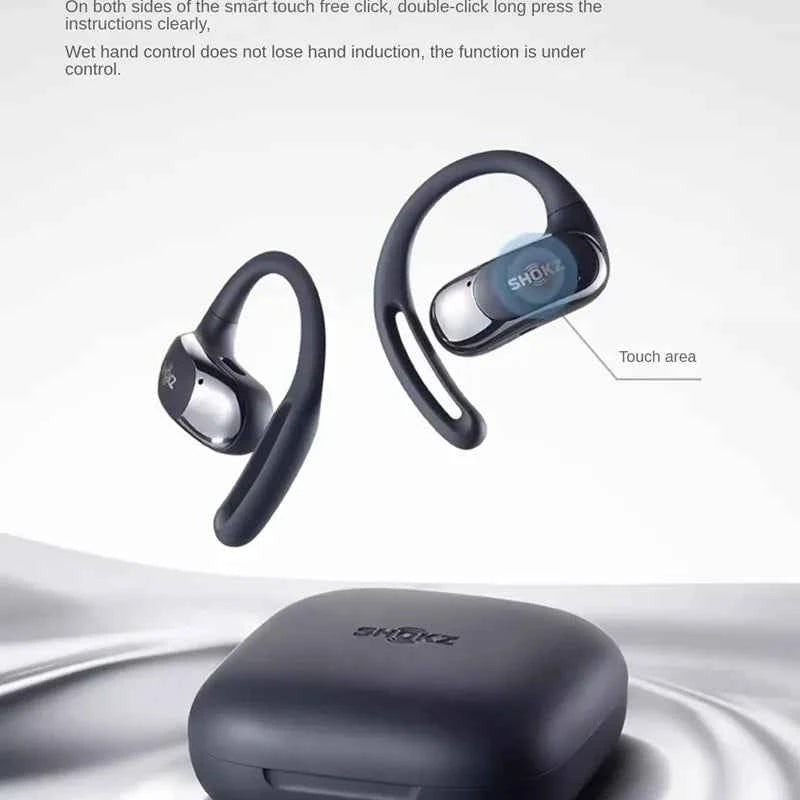Original SHOKZ T511 OpenFit Air Open Earless Wireless Bluetooth Headphones Sports Headphones HD Call Noise Reduction Support APP
