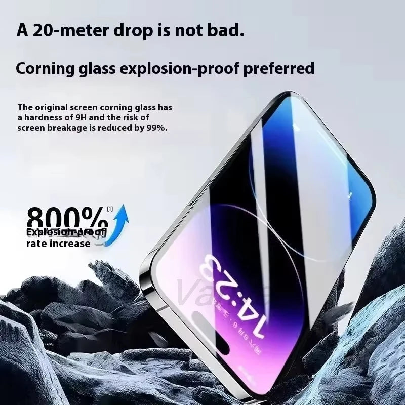 1-5PCS HD Oleophobic Coating Dust Free Easy Installation Screen Protector For iPhone 17 Pro Max 17 17 Pro  Air Tempered Glass