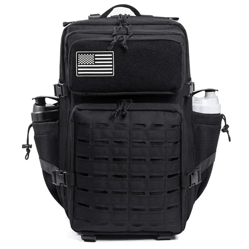 25L/45L Men's and Women's Tactical Backpacks , Outdoor Activities, Small School Backpacks with Water Bottle Holder