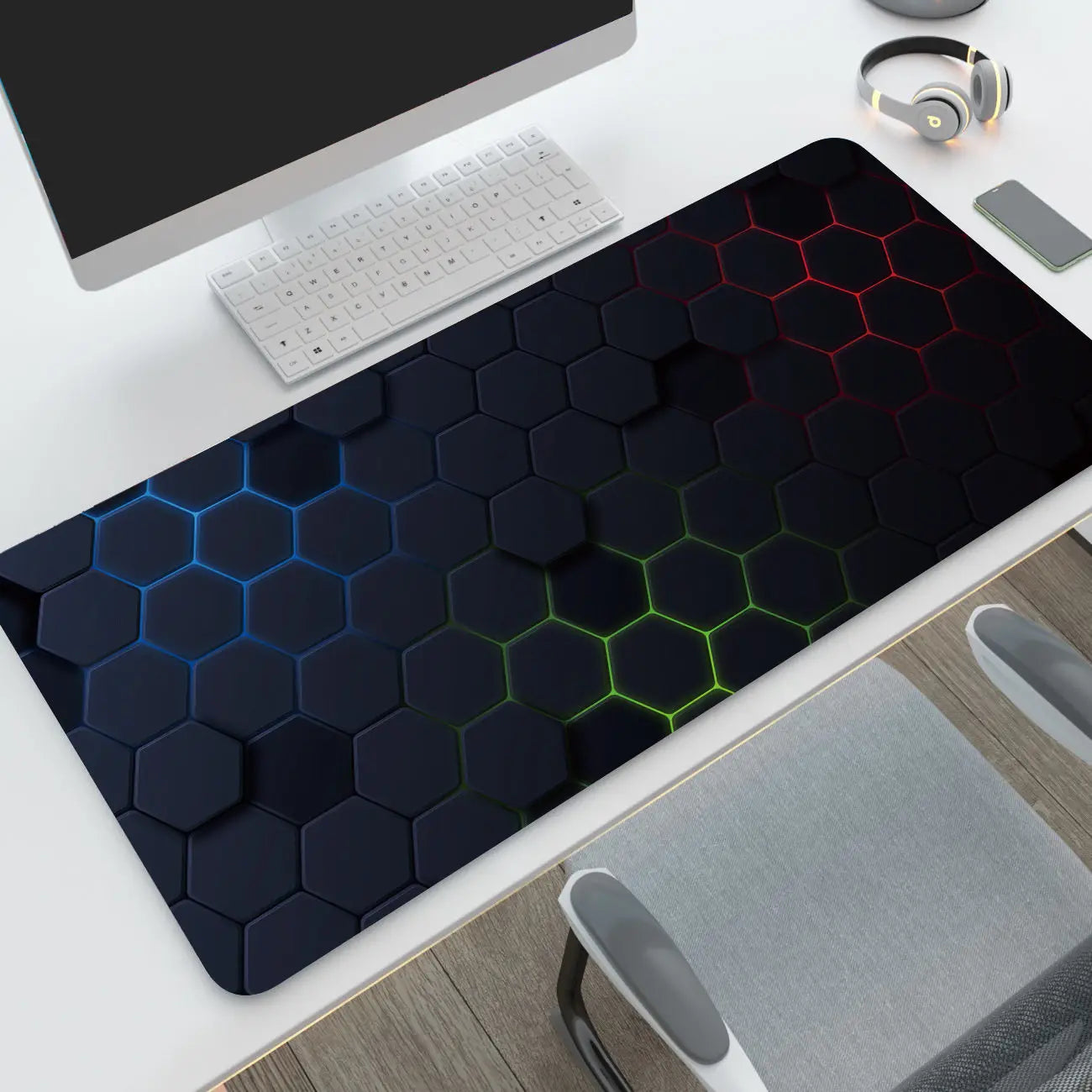 Hexagon Mousepad Computer New XXL MousePads Keyboard Pad Mouse Mat Esport Gamer Office Carpet Table Mat Desktop Rubber Mouse Pad