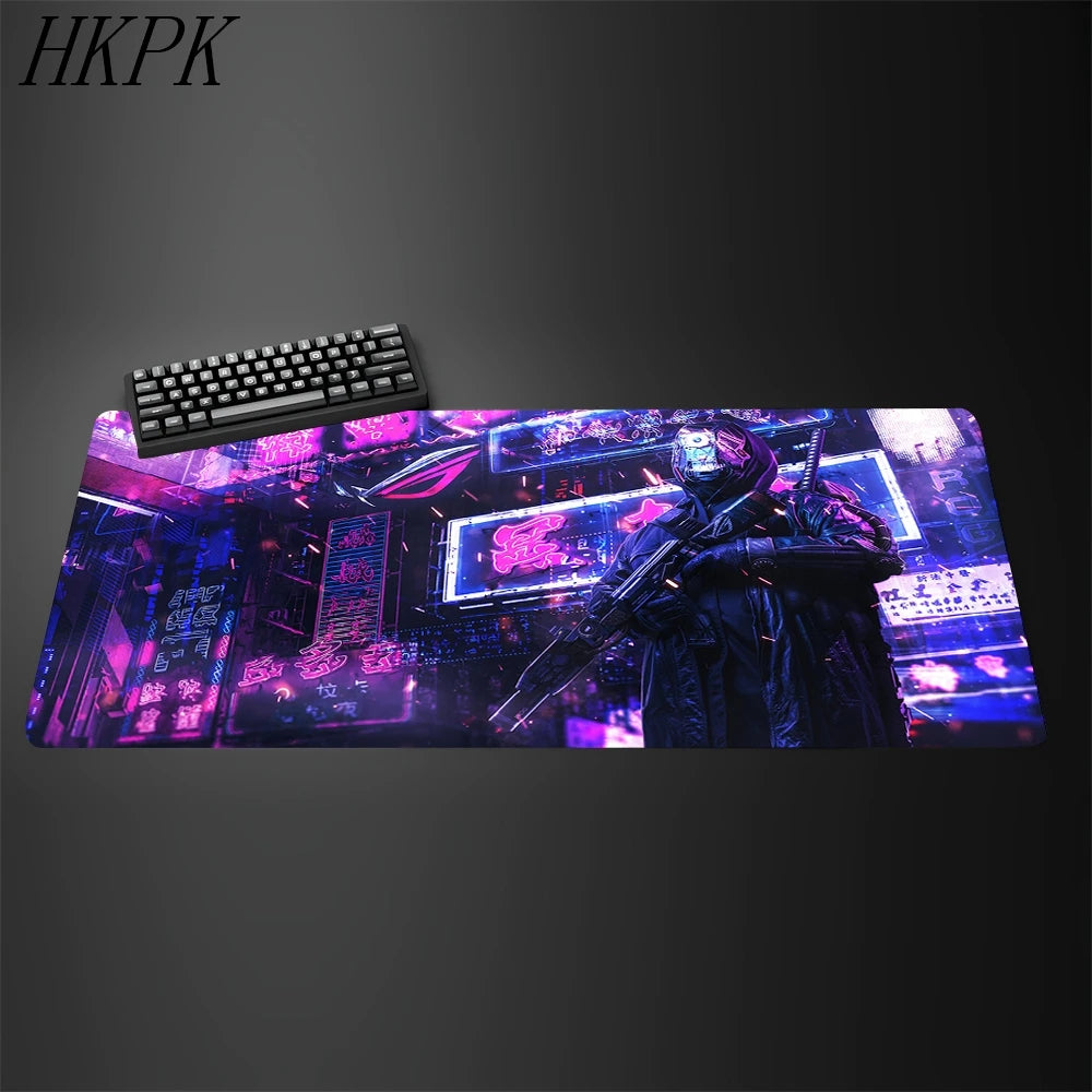Gamer Mouse Pad Cartoon Asus Deskmat Gaming Mousepad Desk Protector Pc Accessories Mats Kawaii Anime Extended Mause Pads