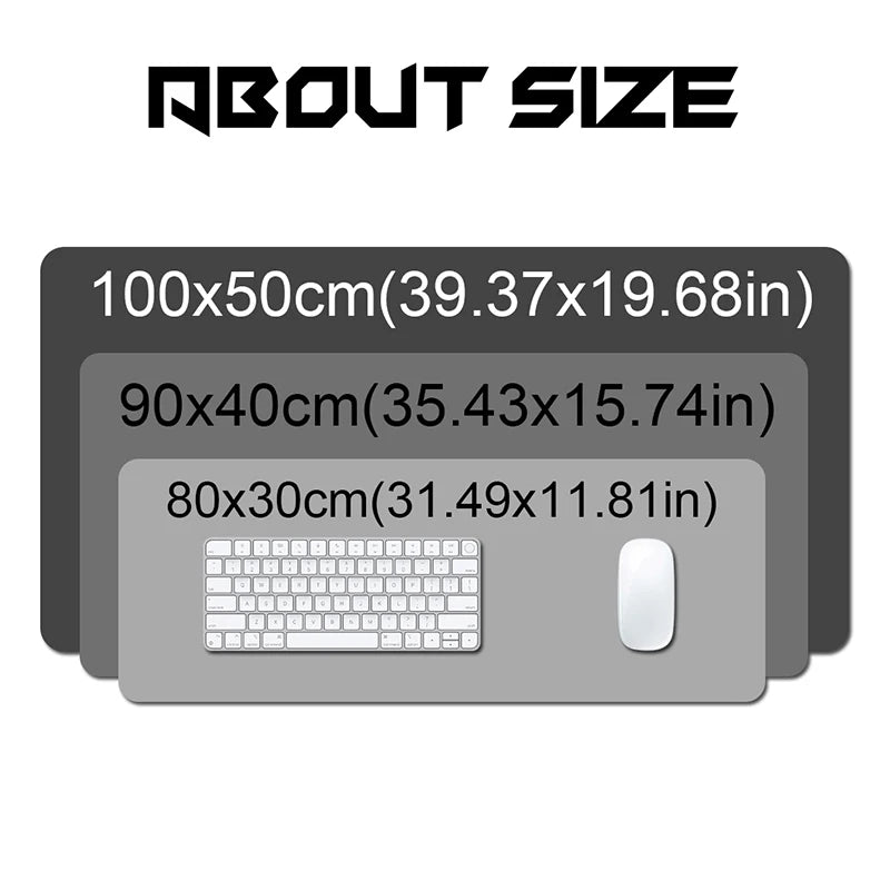 Mouse Pad H-azbin H-otel Player Computer Accessories Mousepad Laptop Keyboard Pad PC Tablemat Carpet Anime XXL Gamer DeskMat