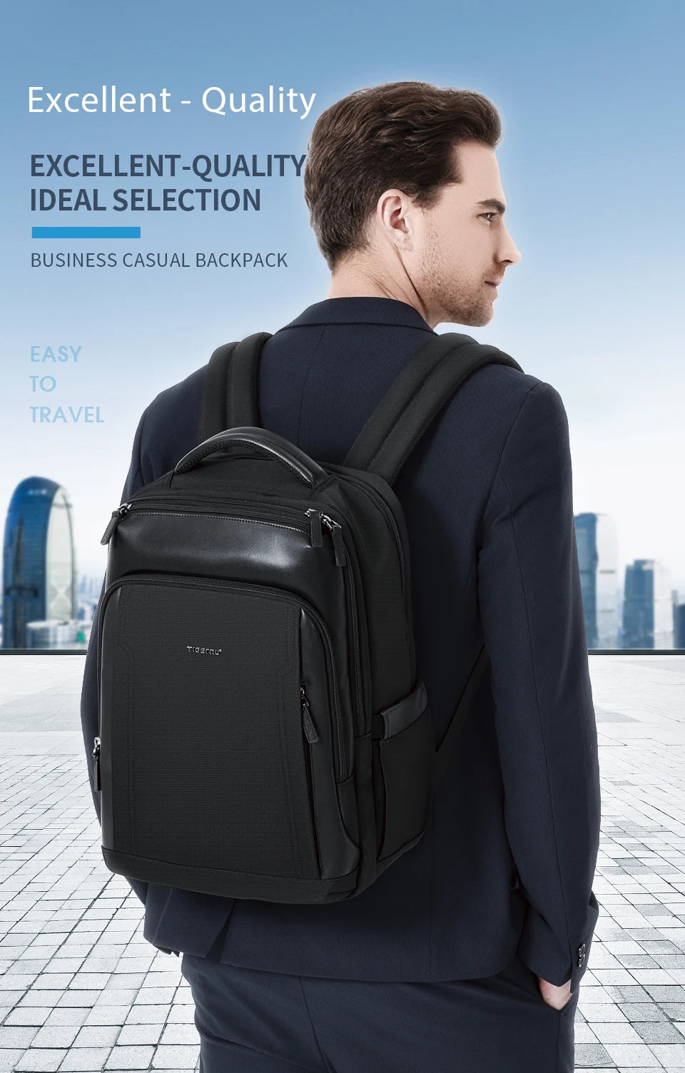 Tigernu Travel Backpacks For Men 14 15.6 17inch Laptop Backpacks Business Backpack Bags For Travel Backpacks Schoolbag knapsack