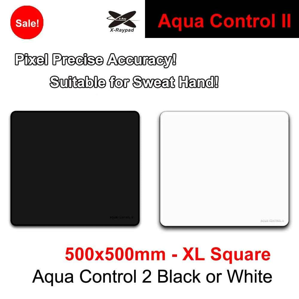500x500x4mm X-Raypad Aqua control 2 Gaming Mouse Pads Black Or Grey White Version