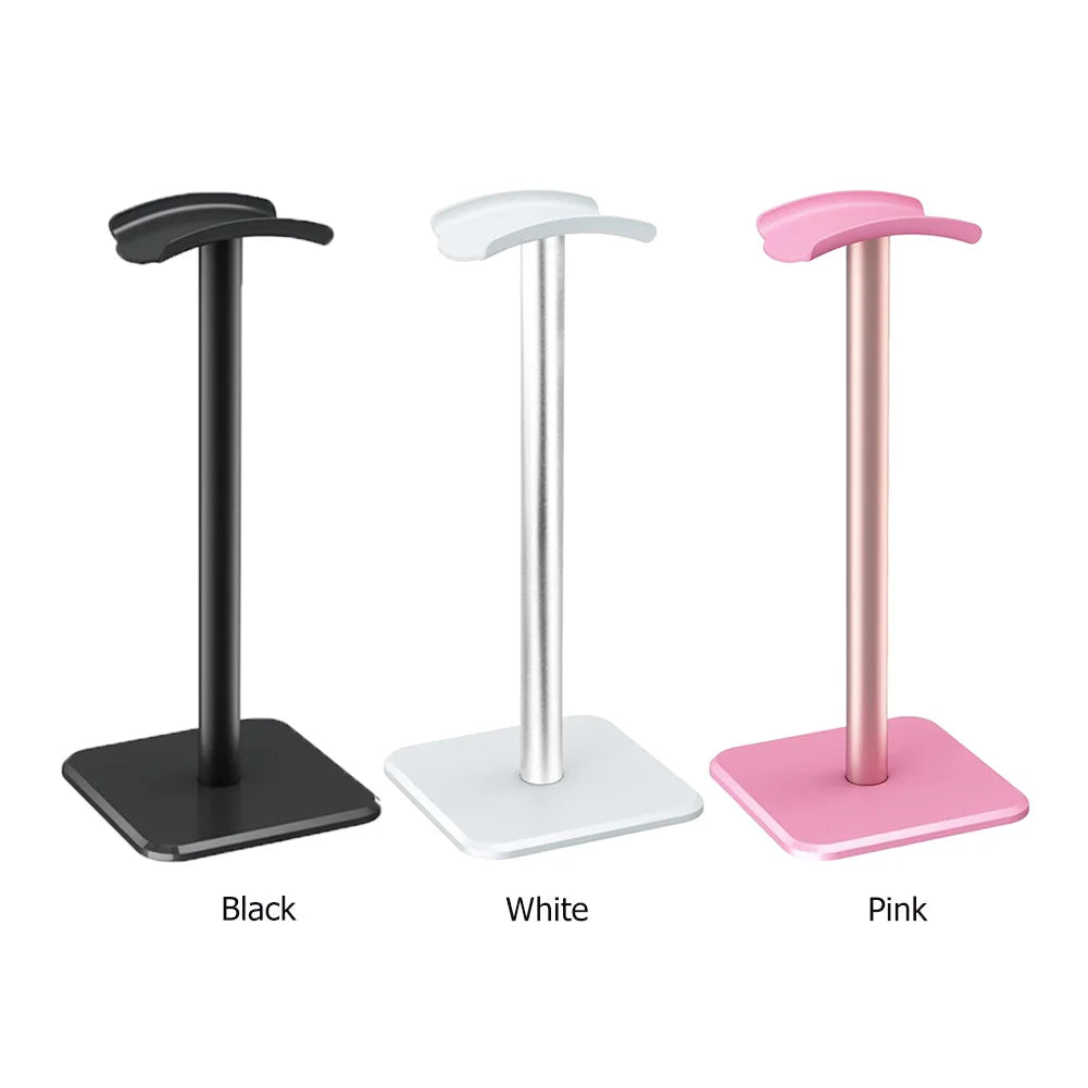 Headphone Bracket Aluminium Alloy Headset Support Stand Space Saving Desktop Organizer Display Vertical Bracket Hanger
