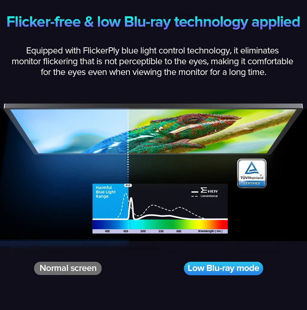 UPERFECT 18 Inch Large Gaming Monitor 4K PC Display 3840*2160  HDMI USB C With HDR FreeSync External Screen For Laptop Switch