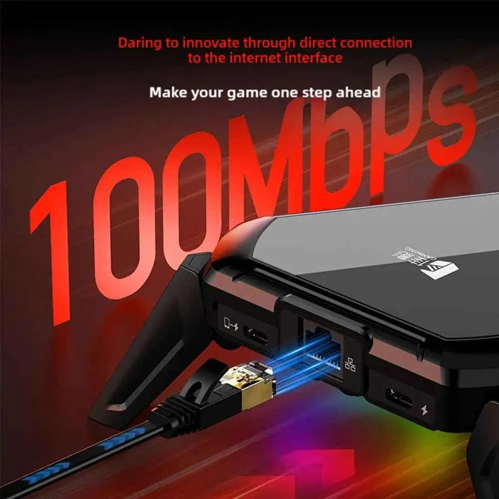 GAMWING Scorpion 2Pro Keyboard Mouse Converter 100mbps Network Port Transmission Signal Reduce Delay For Android 10+ For PUBG