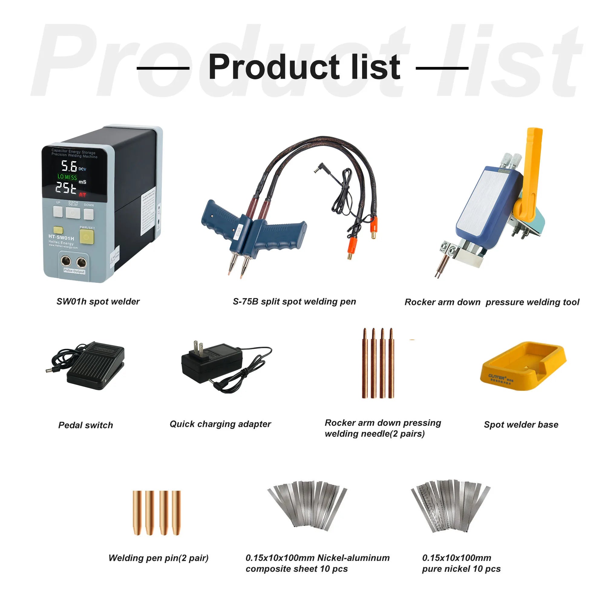 Energy Storage Capacitor Spot Welding Machine 11.6KW 14.5KW 21KW 42KW Battery Welder Spot Welder Pure Nickel Welding
