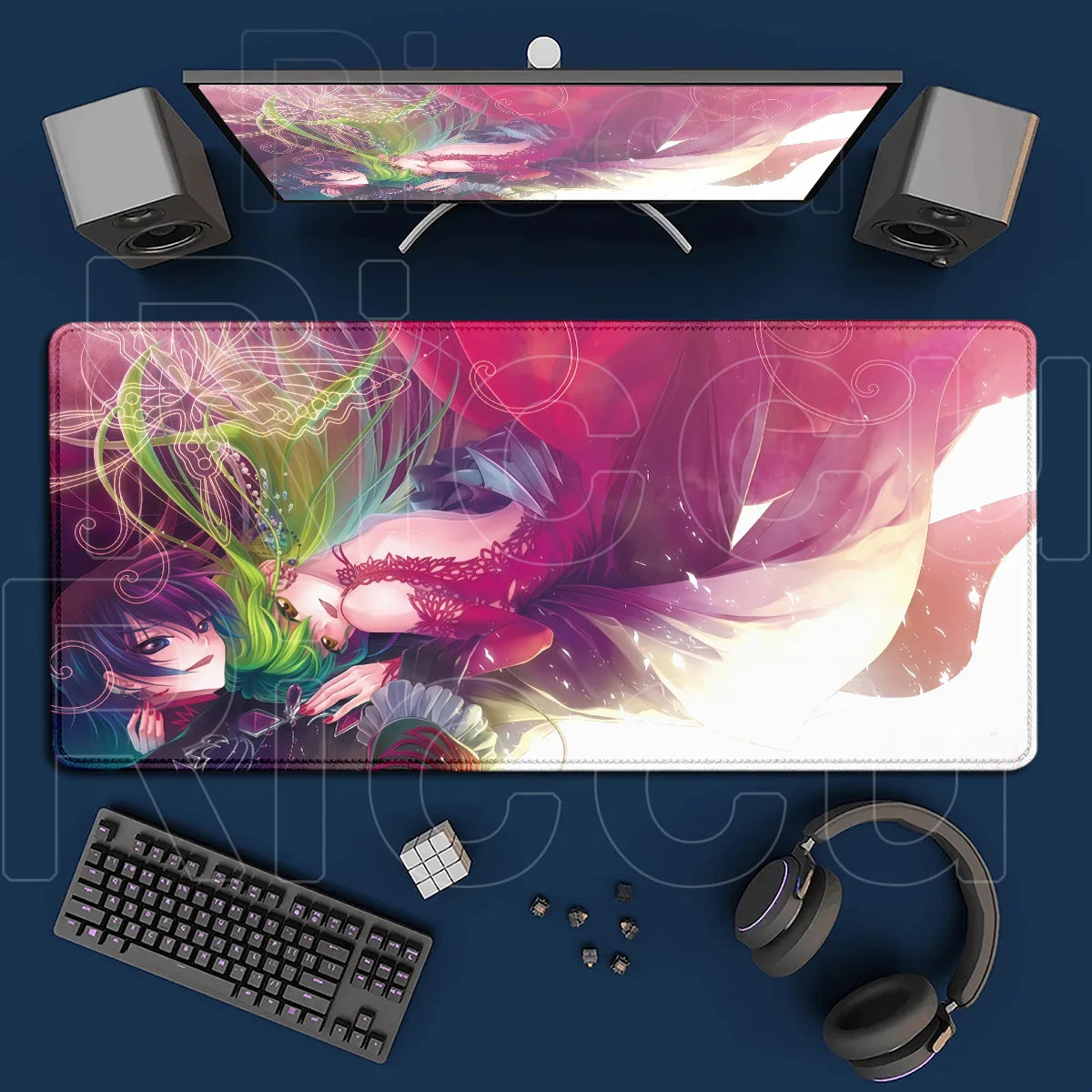 Code Geass Desk Mouse Pad XXL HD Printing Laptop Keyboard Mat Table Protector Carpet PC Gaming Accessories Lelouch CC Pretty Rug