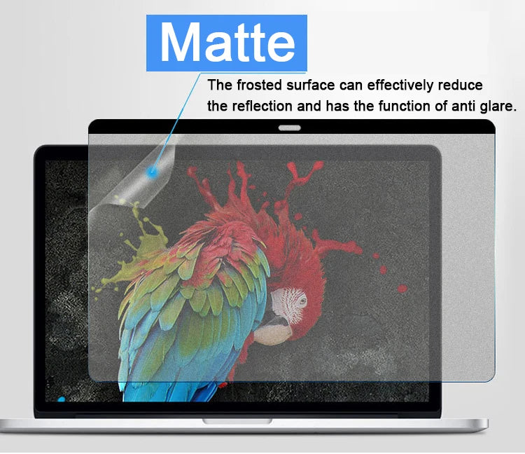 Anti-blue light Magnetic Screen Protector For Macbook Air 13 A2337 A2681 M1 M2 2020 2022 Pro 14 15 16 11 Matte Film Anti-Glare