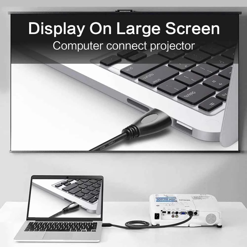 HDMI Cable HDMI to HDMI Cable for Switch PS4 Television TVBox Xbox 360 HD TV Computer Laptop 1.8m 10m Cable HDMI Video Audio