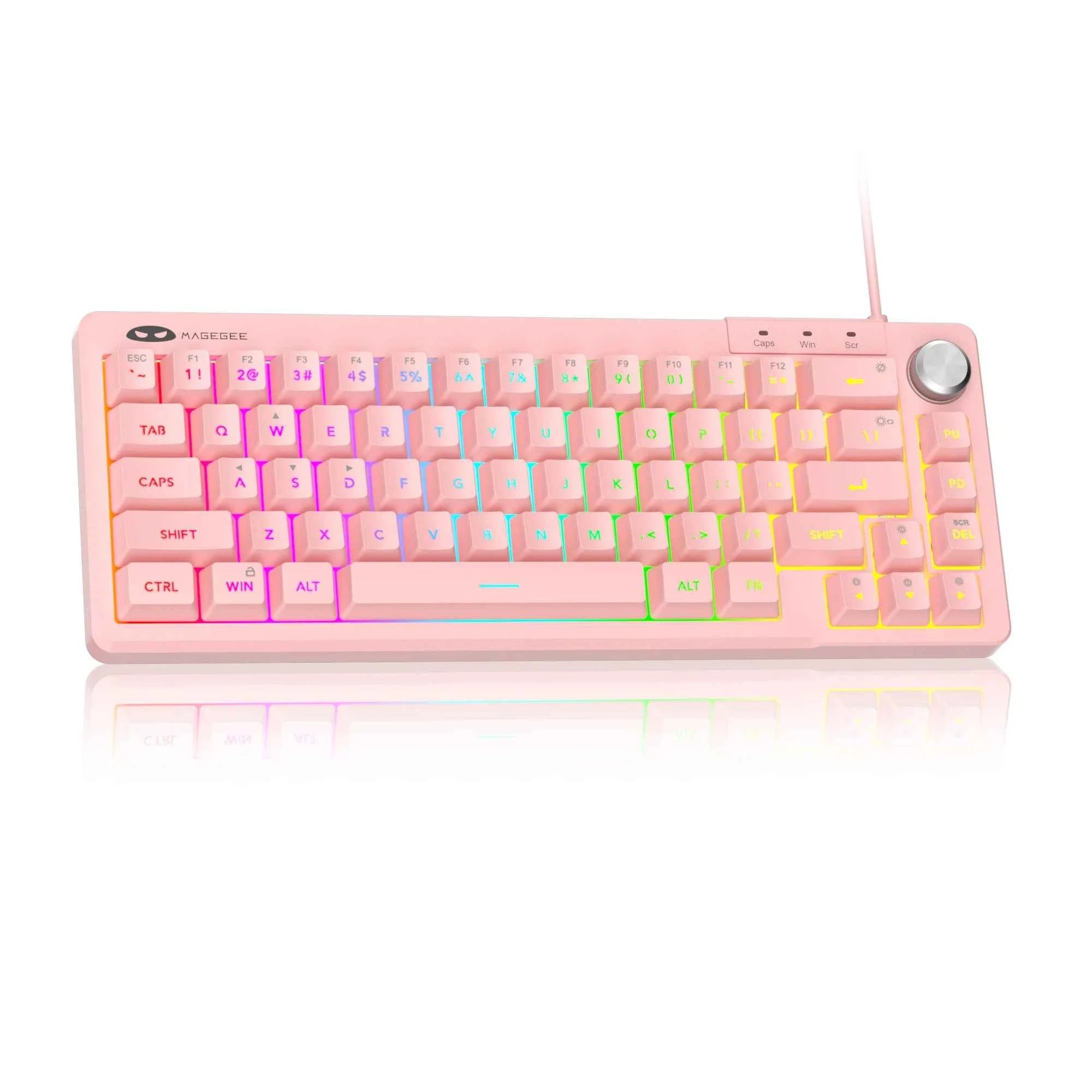 MageGee TS68 Mini 60% RGB Gaming Keyboard