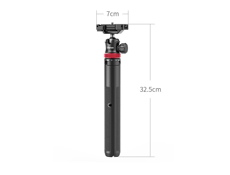 ULANZI TRIPOD MT-44 Tripods Smartphone Vlog Tripods With Cold Shoe Phone Mount Holder For Mobile Tripod Camera Portable SLR
