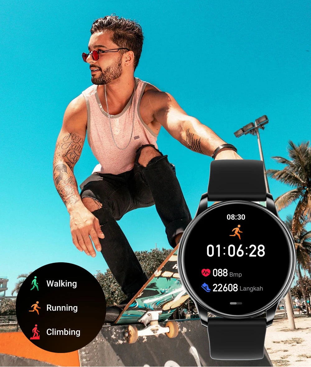 MEVADEN 1.32 inch Luxury Smartwatch Bluetooth Call Women Fashion Sports Fitness Tracker Health Monitor Smart Watch for Ladies