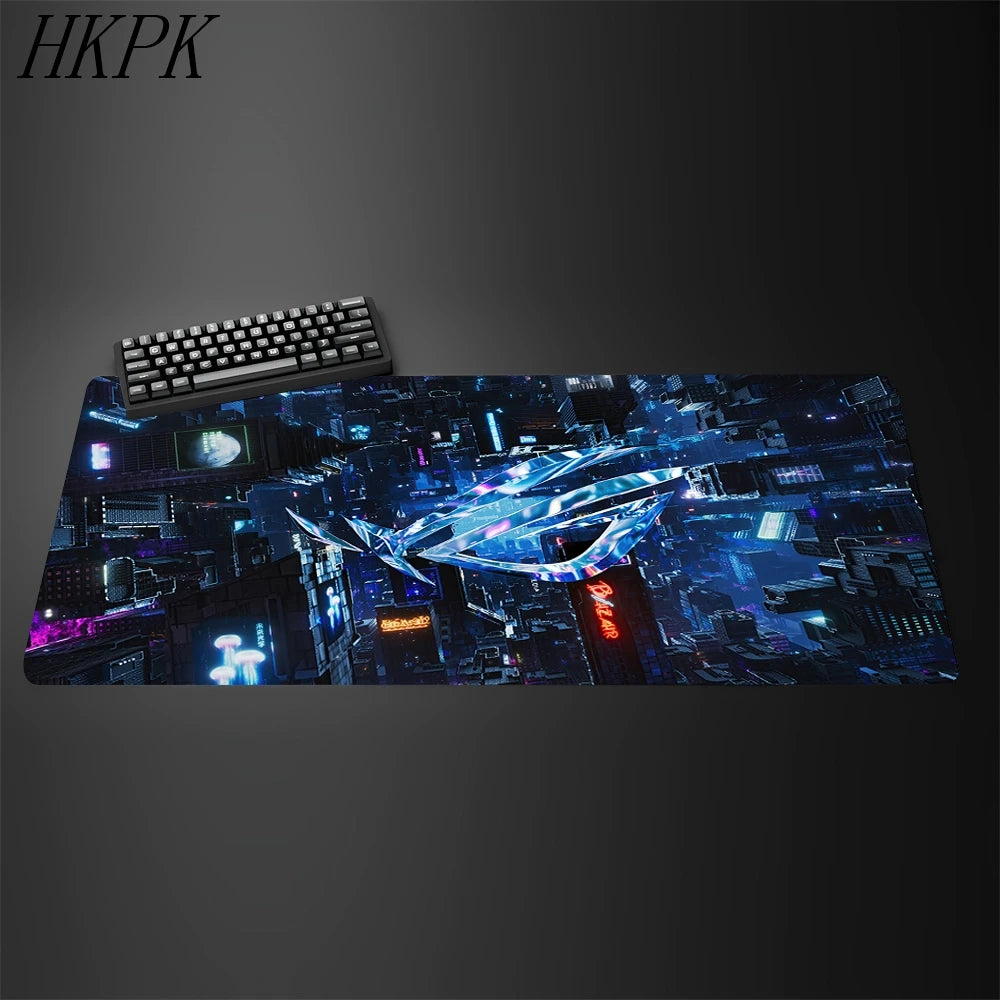 Gamer Mouse Pad Cartoon Asus Deskmat Gaming Mousepad Desk Protector Pc Accessories Mats Kawaii Anime Extended Mause Pads