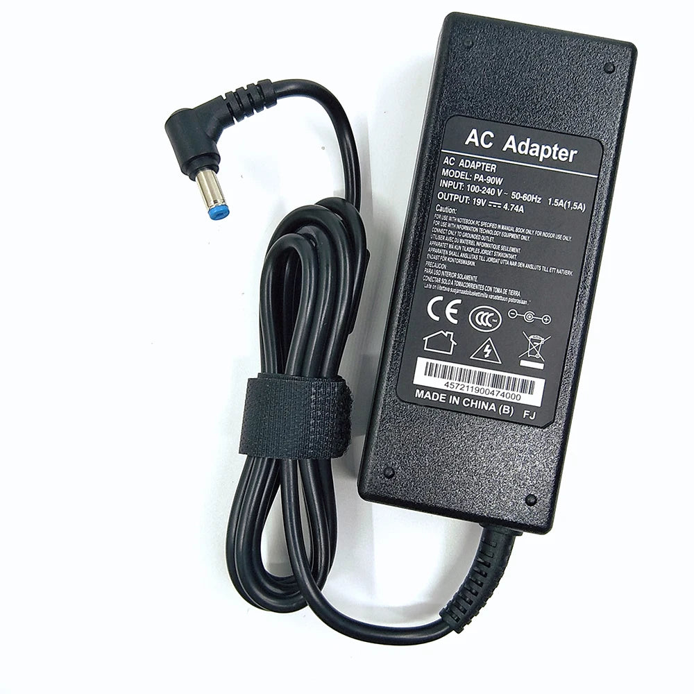 AC Adapter 90W 19V 4.74A  5.5x1.7mm Laptop Adapter Charger for ACER ASPIRE 5750G 5755G 7110 9300 E1-531 E1-571G M5-581G V5-571